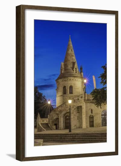 Hungary, Budapest, Fisherman's Bastion-Rob Tilley-Framed Photographic Print