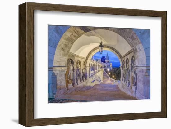 Hungary, Budapest, Fisherman's Bastion-Rob Tilley-Framed Photographic Print