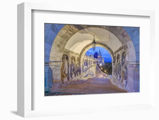 Hungary, Budapest, Fisherman's Bastion-Rob Tilley-Framed Photographic Print