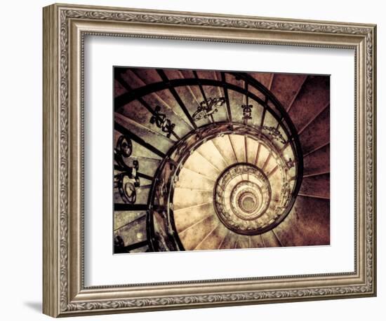 Hungary, Budapest, St; Stephen Cathedral (Szent Istvan Bazilika), Staircase to Dome-Michele Falzone-Framed Photographic Print