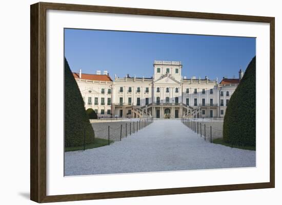 Hungary, Fertšd, Castle Esterh‡zy, Baroque-Rainer Mirau-Framed Photographic Print