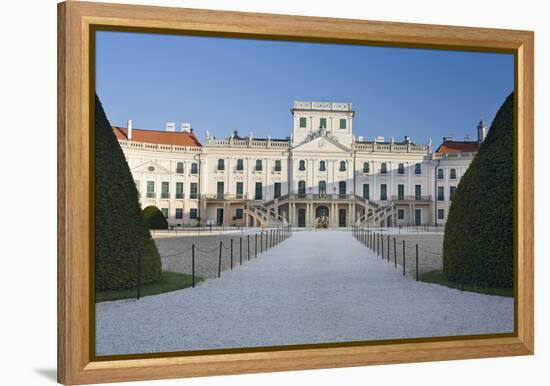Hungary, Fertšd, Castle Esterh‡zy, Baroque-Rainer Mirau-Framed Premier Image Canvas