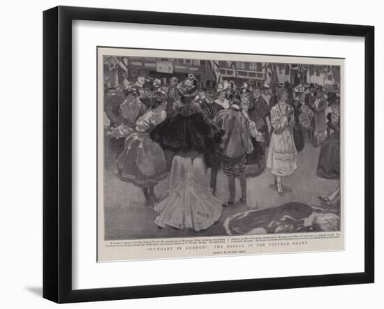 Hungary in London, the Bazaar in the Portman Rooms-Frank Craig-Framed Giclee Print