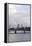 Hungerford Foot Bridge across the Thames, London, England, Uk-Axel Schmies-Framed Premier Image Canvas