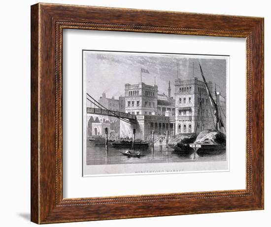 Hungerford Market, Westminster, London, C1847-null-Framed Giclee Print