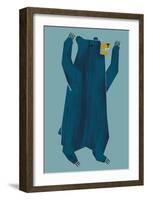 Hungry Bear-null-Framed Giclee Print
