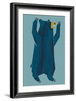 Hungry Bear-null-Framed Giclee Print