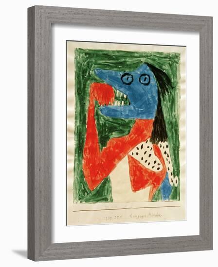 Hungry Girl-Paul Klee-Framed Giclee Print