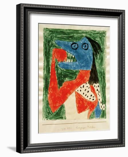 Hungry Girl-Paul Klee-Framed Giclee Print