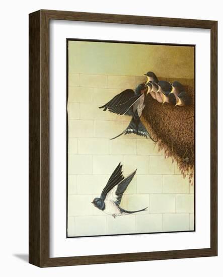 Hungry Mouths, 2011-Pat Scott-Framed Giclee Print