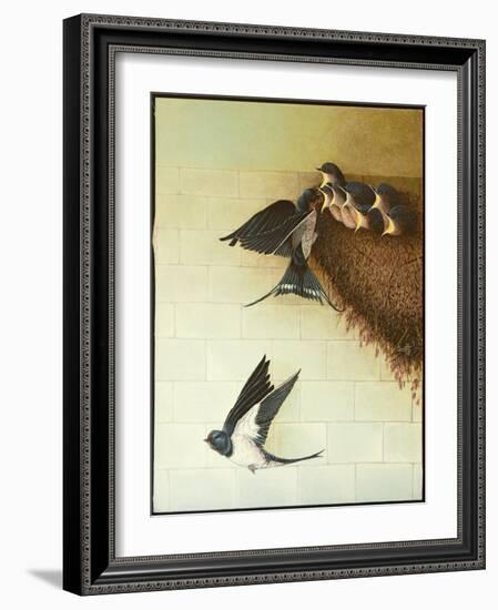 Hungry Mouths, 2011-Pat Scott-Framed Giclee Print