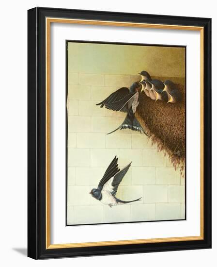 Hungry Mouths, 2011-Pat Scott-Framed Giclee Print