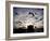 Hungry Seagulls Silhouetted Againt the Sunset in the Harbour at Essaouira, Morocco-Fergus Kennedy-Framed Photographic Print