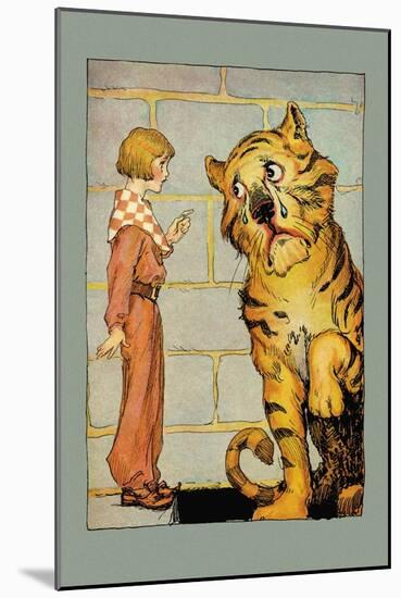 Hungry Tiger and Little Prince-John R. Neill-Mounted Art Print