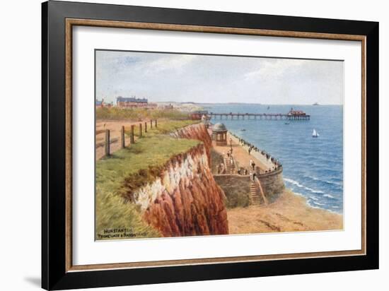 Hunstanton, Promenade and Brandstand-Alfred Robert Quinton-Framed Giclee Print