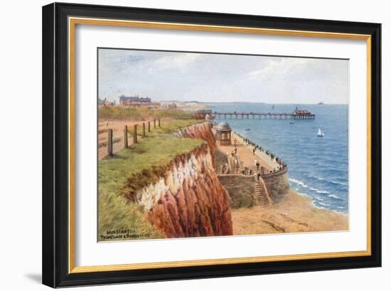 Hunstanton, Promenade and Brandstand-Alfred Robert Quinton-Framed Giclee Print