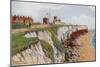 Hunstanton, the Cliffs and Lighthouse-Alfred Robert Quinton-Mounted Giclee Print