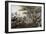 Hunt, Lithograph, France, 19th Century-null-Framed Giclee Print