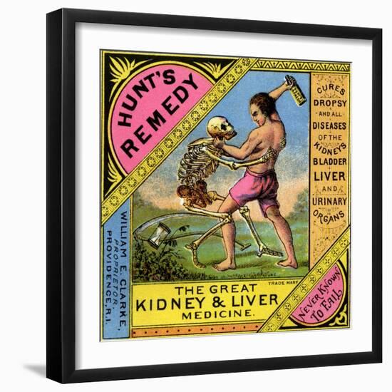 Hunt's Remedy-null-Framed Art Print