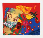 Untitled - Bird and Butterfly-Hunt Slonem-Serigraph