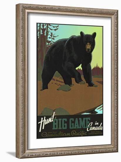 Huntbig Gamein Canada Grizzly-null-Framed Giclee Print