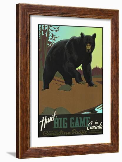 Huntbig Gamein Canada Grizzly-null-Framed Giclee Print