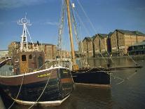 Boats in Docks, Gloucester, Gloucestershire, England, United Kingdom, Europe-Hunter David-Photographic Print