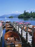 View of Lake from Boat Stages, Bowness on Windermere, Cumbria, England, United Kingdom, Europe-Hunter David-Framed Photographic Print