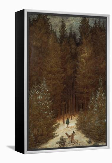 Hunter in the Forest, about 1813/1814-Caspar David Friedrich-Framed Premier Image Canvas