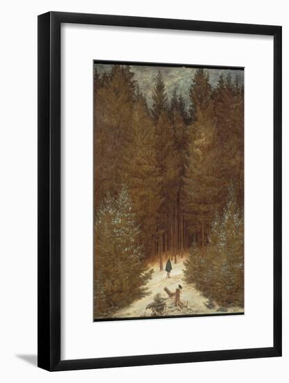 Hunter in the Forest, C.1814-Caspar David Friedrich-Framed Giclee Print