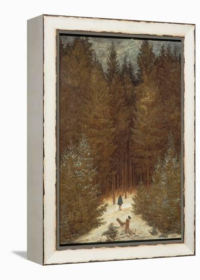 Hunter in the Forest, C.1814-Caspar David Friedrich-Framed Premier Image Canvas