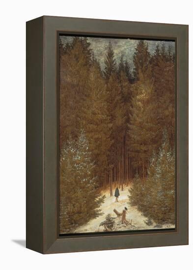 Hunter in the Forest, C.1814-Caspar David Friedrich-Framed Premier Image Canvas