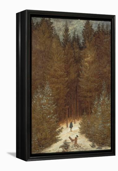 Hunter in the Forest, C.1814-Caspar David Friedrich-Framed Premier Image Canvas