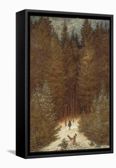 Hunter in the Forest, C.1814-Caspar David Friedrich-Framed Premier Image Canvas