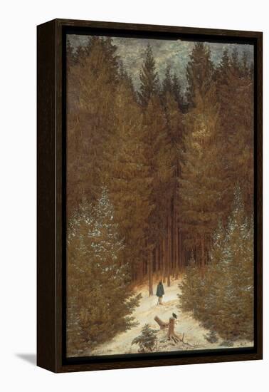 Hunter in the Forest, C.1814-Caspar David Friedrich-Framed Premier Image Canvas