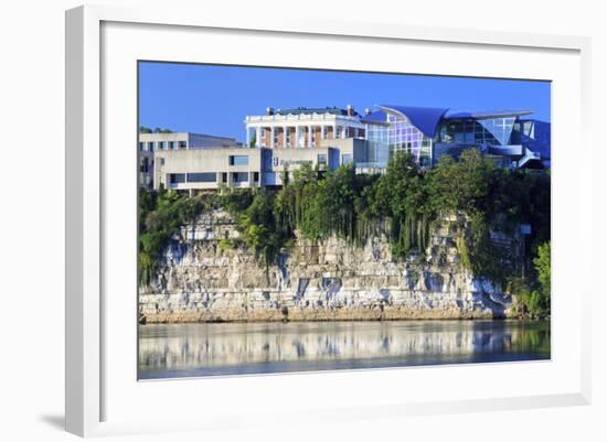 Hunter Museum of American Art, Bluff View Arts District, Chattanooga, Tennessee, USA-Richard Cummins-Framed Photographic Print