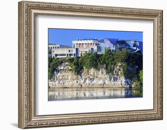 Hunter Museum of American Art, Bluff View Arts District, Chattanooga, Tennessee, USA-Richard Cummins-Framed Photographic Print