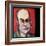 Hunter S Thompson with Cig Black-Tim Nyberg-Framed Premium Giclee Print