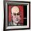 Hunter S Thompson with Cig Black-Tim Nyberg-Framed Premium Giclee Print