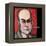 Hunter S Thompson with Cig Black-Tim Nyberg-Framed Premier Image Canvas