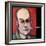 Hunter S Thompson with Cig Black-Tim Nyberg-Framed Giclee Print