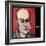 Hunter S Thompson with Cig Black-Tim Nyberg-Framed Giclee Print