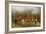 Hunters and Hounds in England, 1800s-null-Framed Giclee Print