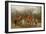 Hunters and Hounds in England, 1800s-null-Framed Giclee Print