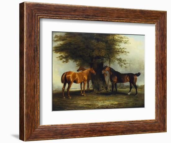 Hunters at Grass, 1801-Benjamin Marshall-Framed Giclee Print