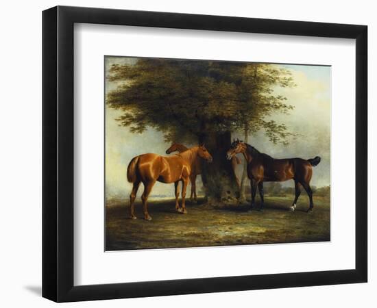 Hunters at Grass, 1801-Benjamin Marshall-Framed Giclee Print