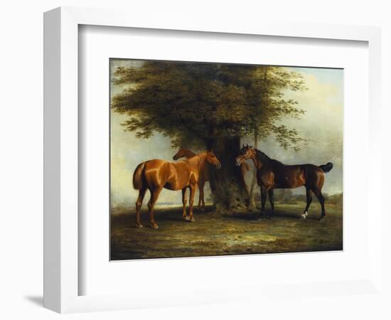 Hunters at Grass, 1801-Benjamin Marshall-Framed Giclee Print