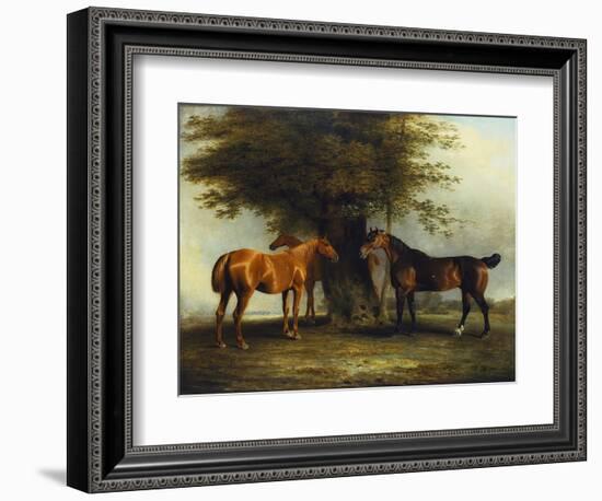 Hunters at Grass, 1801-Benjamin Marshall-Framed Giclee Print