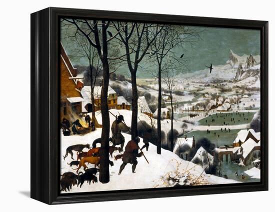 Hunters in the Snow (Winte), 1565-Pieter Bruegel the Elder-Framed Premier Image Canvas