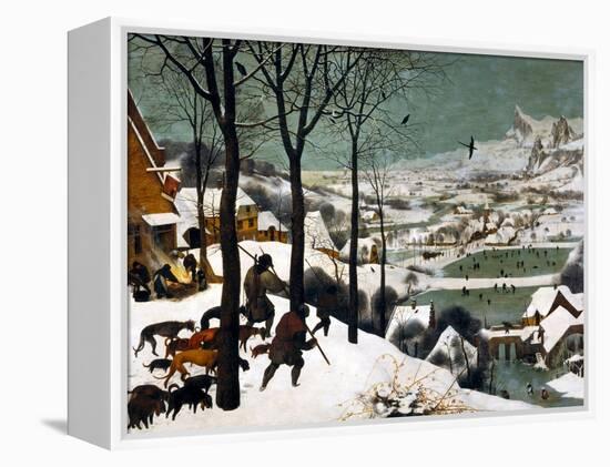 Hunters in the Snow (Winte), 1565-Pieter Bruegel the Elder-Framed Premier Image Canvas